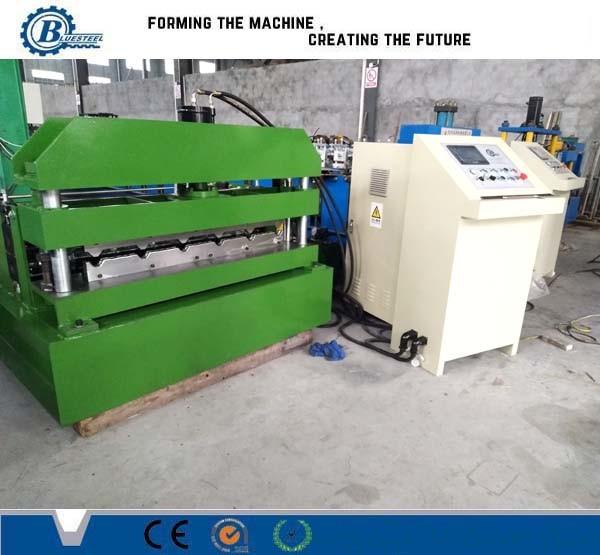 Buy cheap Hydraulic Steel Corrugated Roofing Sheet Crimping Machine , Metal Roofing Roll Forming Machine from wholesalers