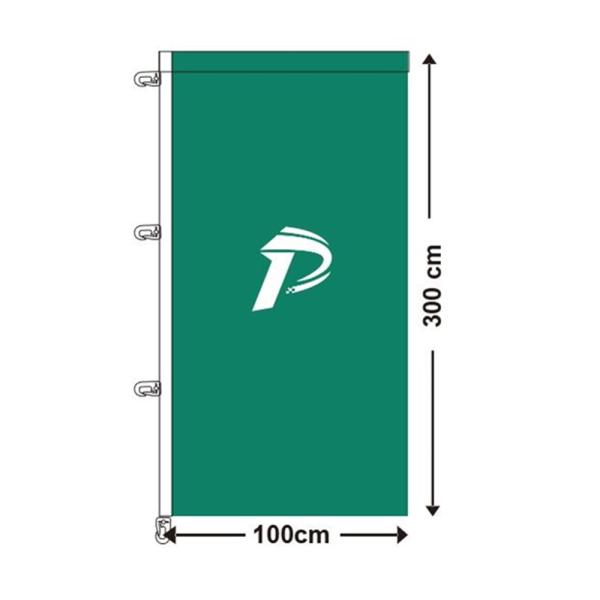 Buy cheap 100x300cm 110g Printed Custom Advertising Flags from wholesalers