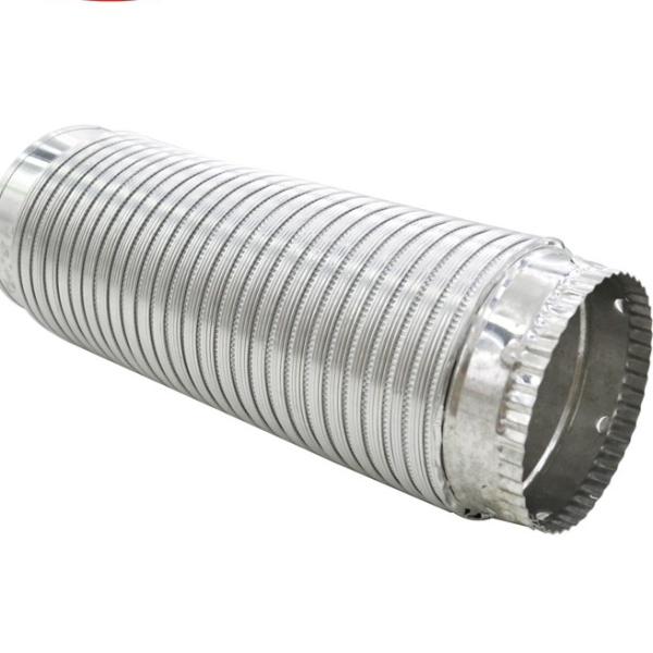 Buy cheap Stretchable 10'' Semi Rigid Aluminum Duct With Collars Heat Resistant from wholesalers