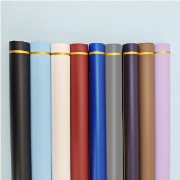OPP Multiple Color Flower Paper Bouquet Wrapping Paper for Cross-Border Phnom
