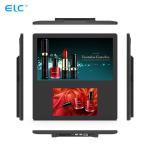 WiFi POE Android Dual Screen Indoor Advertising Display For Restaurant
