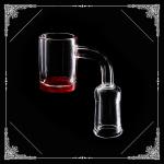 Opaque Bottom Gavel Flat Top Quartz Banger Nail Bottom XL Quarts Nails Oil Dab