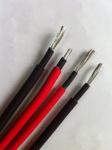 XLPE Insulation, XLPE Jacket PV Solar Cable, Red Color PV Solar Cable, -40-+90℃