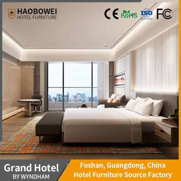 Buy cheap Moderate Soft Package 5 Star Resort Hotel Furniture In Foshan Luxury Bedroom Set from wholesalers