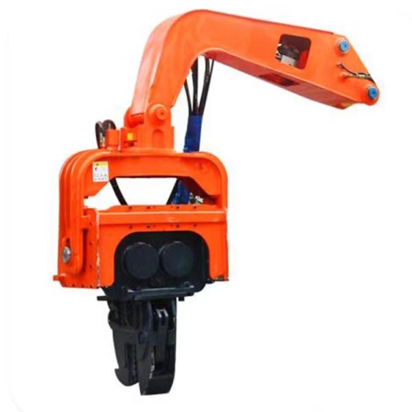 Buy cheap 2600 Kg Sheet Piling Attachment For Excavator 360 Degree Hammer from wholesalers