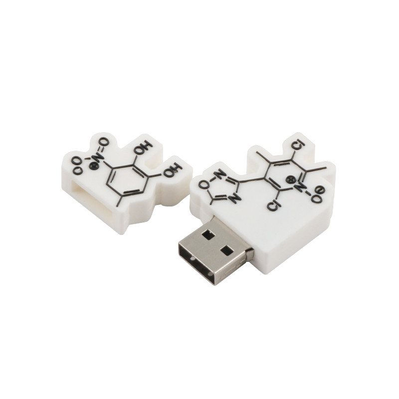Open Mold By Customer Shape Custom USB Flash Drives with Color Options and Fast Artwork Service
