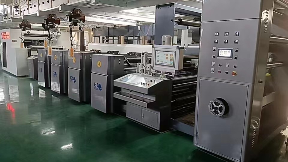 Product Grade Improvement Medical Package Frame Coating Flexo Printer Servo Control