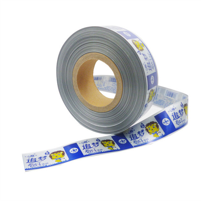 Custom Brand LOGO Flexography Printing Odorless Lunch Meat Packaging Sausage Casings
