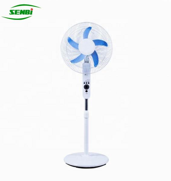 Buy cheap Home Appliance 16 Inch Solar Rechargeable Stand Fan 12V With Remote from wholesalers