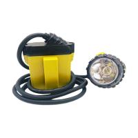 Buy cheap 22hrs Corded Underground Mining Cap Lamps LED 385lum Waterproof IP68 product