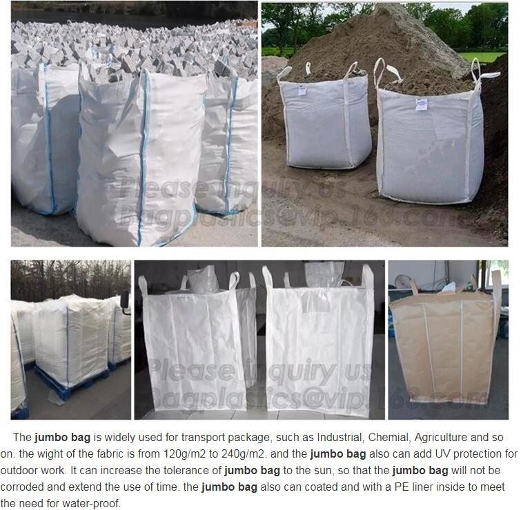 FIBC (JUMBO) BIG BAG PP WOVEN FABRIC ROLL,PP Jumbo Bag 1000kg pp jumbo bag/ big bag/ virgin material pp woven bulk bag