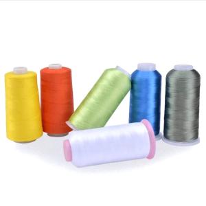 Buy cheap 100% Polyester Filament Embroidery Thread 5000m for embroidery machine from wholesalers