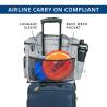 Buy cheap Airline Approved Dog Carrier Bag With 2 Lined Food / Treat Containers from wholesalers
