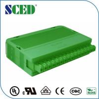 Buy cheap Green 3.81mm Pluggable Din Rail Mounting Accessories 16pin Automotive product