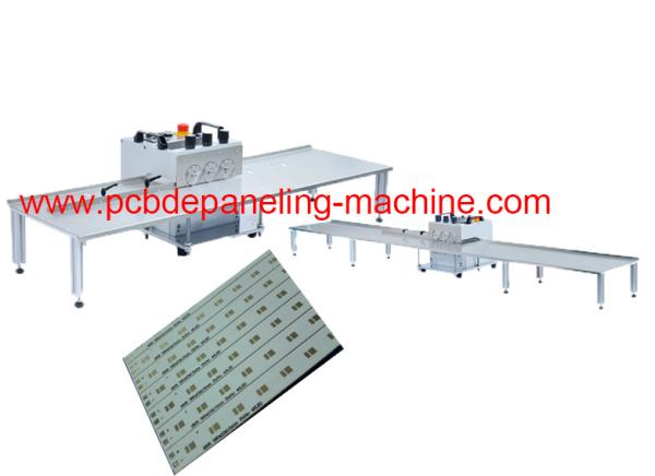 Buy cheap PCB Depaneling Machine 2.4M Stainless Steel Platform For T8 Tube PCB Depaneler from wholesalers