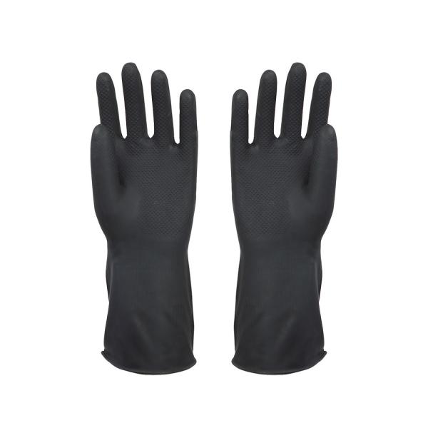 Buy cheap Abrasion Resistance Industrial Rubber Gloves Anti Oil Non Slip Design from wholesalers