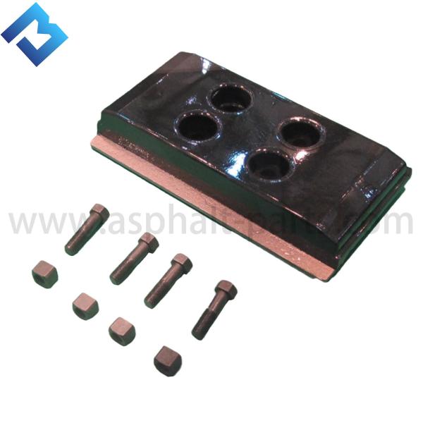 Buy cheap abg dynapac bomag paver 2046286/14255285 rubber track pads from wholesalers
