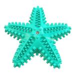 Natural Rubber New Design Starfish Shape Dog Chew Toy Dental Cleaning Toothbrush