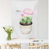 Buy cheap Hanging Pink Display Advertising Flags For Businesses from wholesalers
