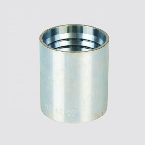 Buy cheap manufacturer hose fittings terminal ferrule 00110-06 for SAE 100 R1 hose hydraulic parts from wholesalers