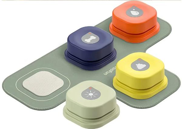 Buy cheap Dog Recordable Training Buzzers Trainable Dog Communication Button Pet Voice Toy Clicker from wholesalers