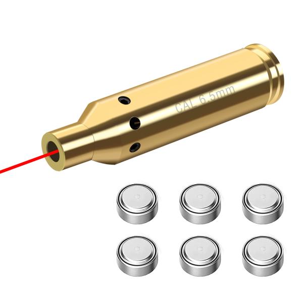 Buy cheap 6.5mm Hunting Boresighters Brass 650nm Red Dot Bore Sight Class IIIA from wholesalers