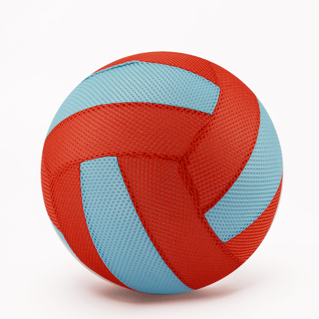 BM-1 Mesh Covered 6" Inflatable Soccer/Beach Ball for Kids