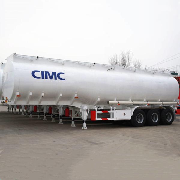 Buy cheap 3 Axle Liquid Cargo Gasoline 50000L Mobile Fuel Tanks from wholesalers