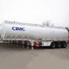 Buy cheap 35CBM Fuel Oil Tanker Trailer with Mechanical / Air Suspension from wholesalers