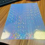 Holographic Printable PET Inkjet Sticker Paper Waterproof Adhesive Label