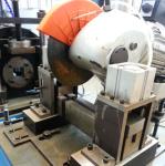 1.0'' Single Chain Ceiling Roll Forming Machine With Fly Shear Cutting 0.2-0.5mm