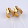 Buy cheap Glossy Gold Aluminum Plastic PET Perfume Crimp Spray Pump 20mm from wholesalers