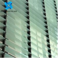 Buy cheap Adjustment Flat Louver Glass Blade Customized Size CE Certificate product