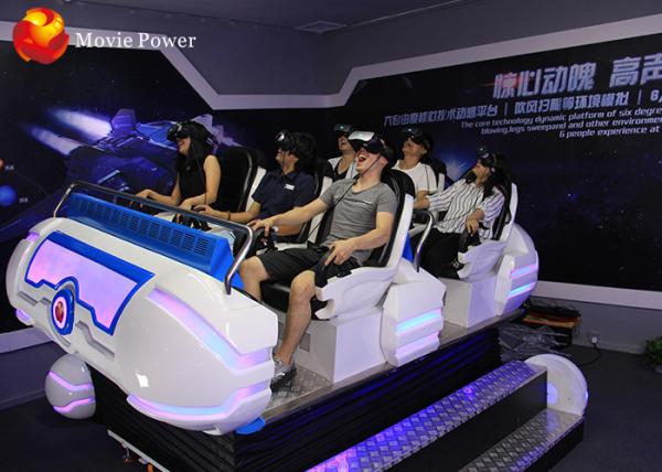 Buy cheap Movie Power Dynamic 5D 7D VR Cinema Simulator For 6 Players 220V from wholesalers