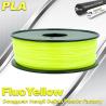 Buy cheap PLA Fluo-Yellow 3D Printer Fluorescent Filament Materials 1.75 / 3.0mm from wholesalers