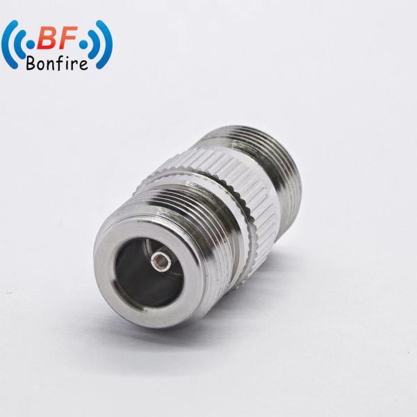 Buy cheap DC-4GHz Low Loss RF Connector Telecom Part 4.3-10 Female to N Female -155dbc 0.040kg from wholesalers