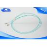 Buy cheap Gigabit Ethernet Fiber Optic Pigtail 0.9mm Aqua 10G PVC LC / PC OM3 50 / 125um from wholesalers