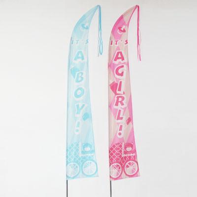 Buy cheap Happy Birthday Garden Flag It is a boy It is a girl from wholesalers