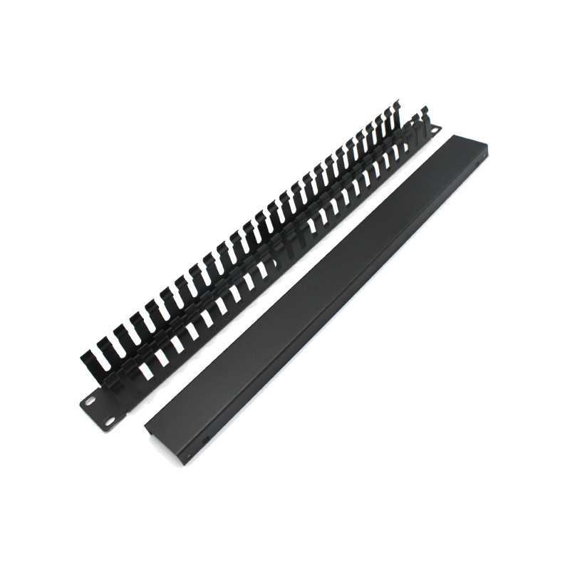 19" 1U Professional 1U 24 Port Ethernet Patch Panels For Rack Installation