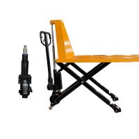 Buy cheap Load Capacity 1000kg Pallet Jack Scissor Pallet Truck Lifting Height 800mm product