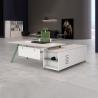 Buy cheap Modern Commercial Furniture'S Executive CEO Melamine Office Table Extendable from wholesalers