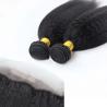 Buy cheap Authentic 360 Lace Frontal Band With Bundles Kinky Straight No Shedding from wholesalers