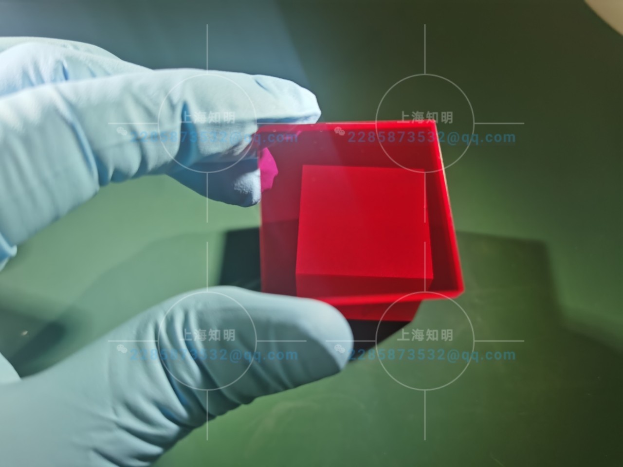 Al2O3 9.0 Hardness Doped Polished Synthetic Ruby