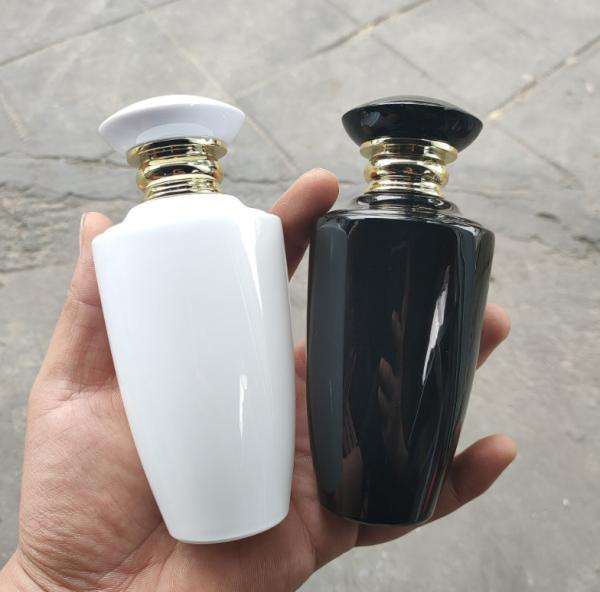 Buy cheap Personal Care 100ml Thick Bottom Round Perfume Bottle OEM from wholesalers