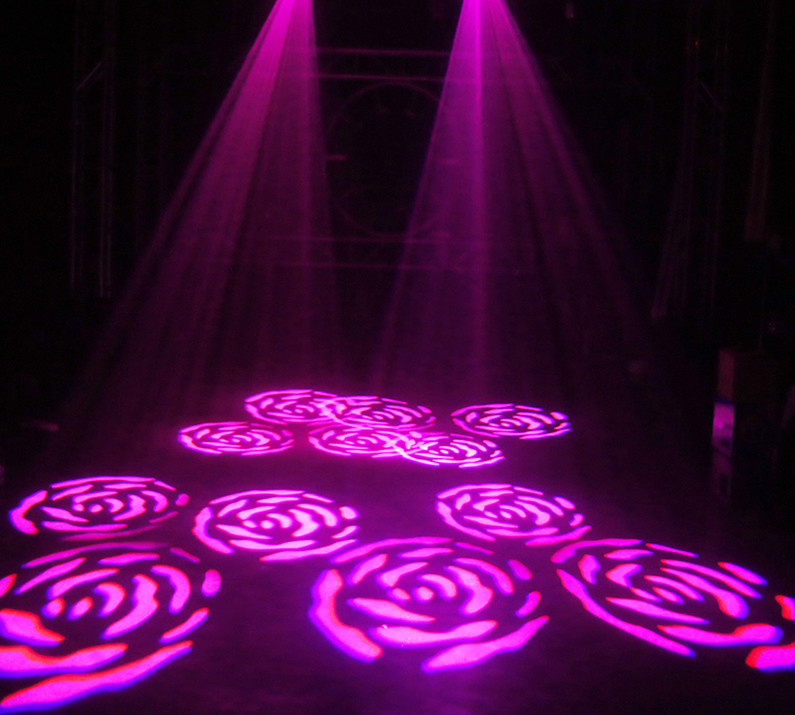 High Power Led Rgb Mini Moving Head Light , Moving Club Lights Low Power Consumption