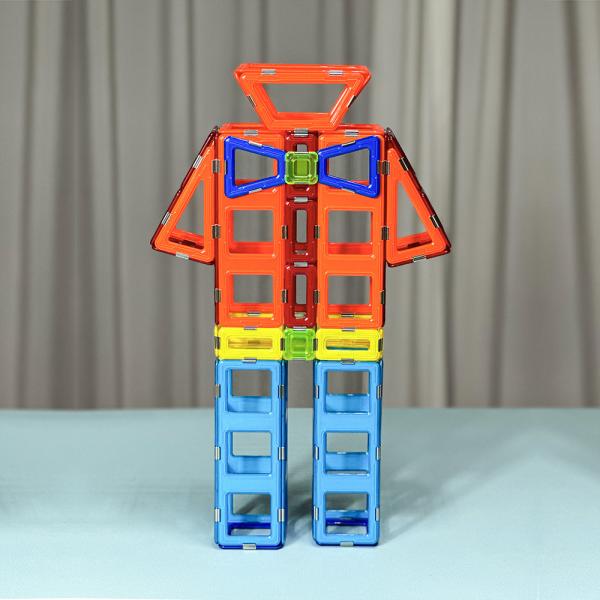 Buy cheap Clothing Shapes Magnetic Block Toys Multi Coloured For Toddlers Kids from wholesalers