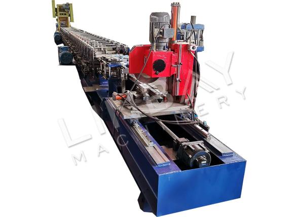 Buy cheap Galvanized Steel Post Roll Forming Machine High Speed Automatic from wholesalers