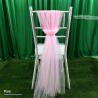 Buy cheap Hotel Celebration Organza Polyester Chair Back Cover from wholesalers