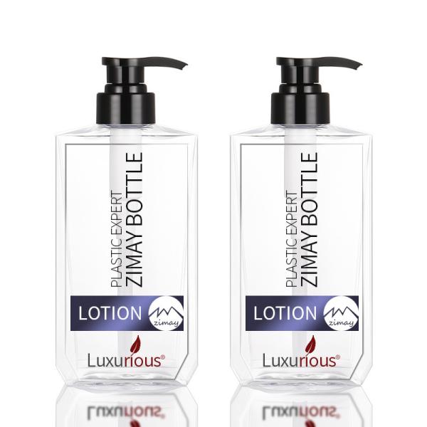 Buy cheap Refillable 16 Oz Lotion Pump Bottle Irregular Shape Airless PET Plastic from wholesalers
