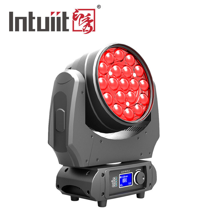 Hot Dj Club Party Event 19x10W Rgbw 4in1 LED Wash Zoom Beam Lights Moving Head LED For Show Stage